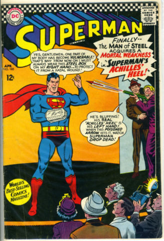 SUPERMAN #185 © April 1966 DC Comics
